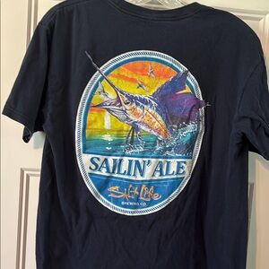 Salt Life Navy Blue Short Sleeve Tee